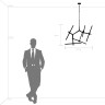 Люстра подвесная LIGHTSTAR Struttura 742103
